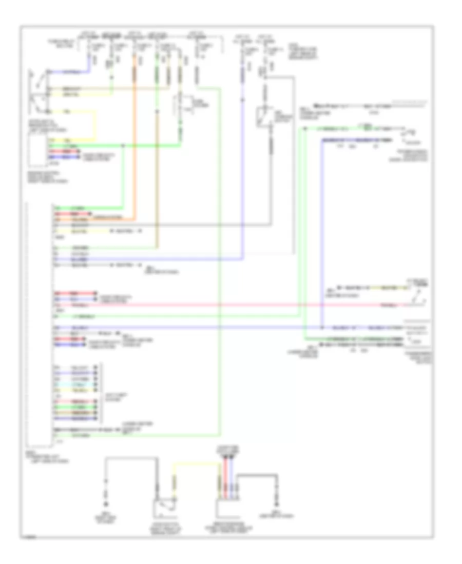 Remote Starting Wiring Diagram for Subaru Impreza Limited 2013