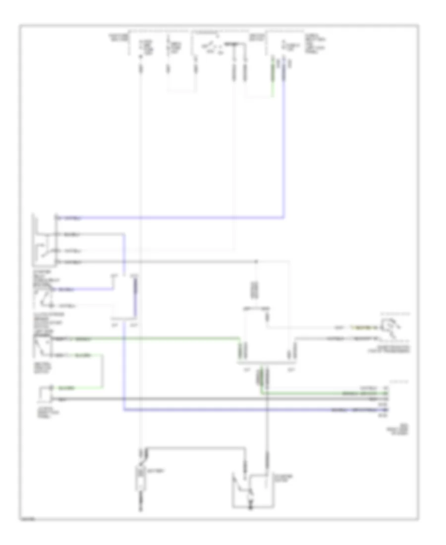 2 5L Starting Wiring Diagram for Subaru Outback Limited 2010