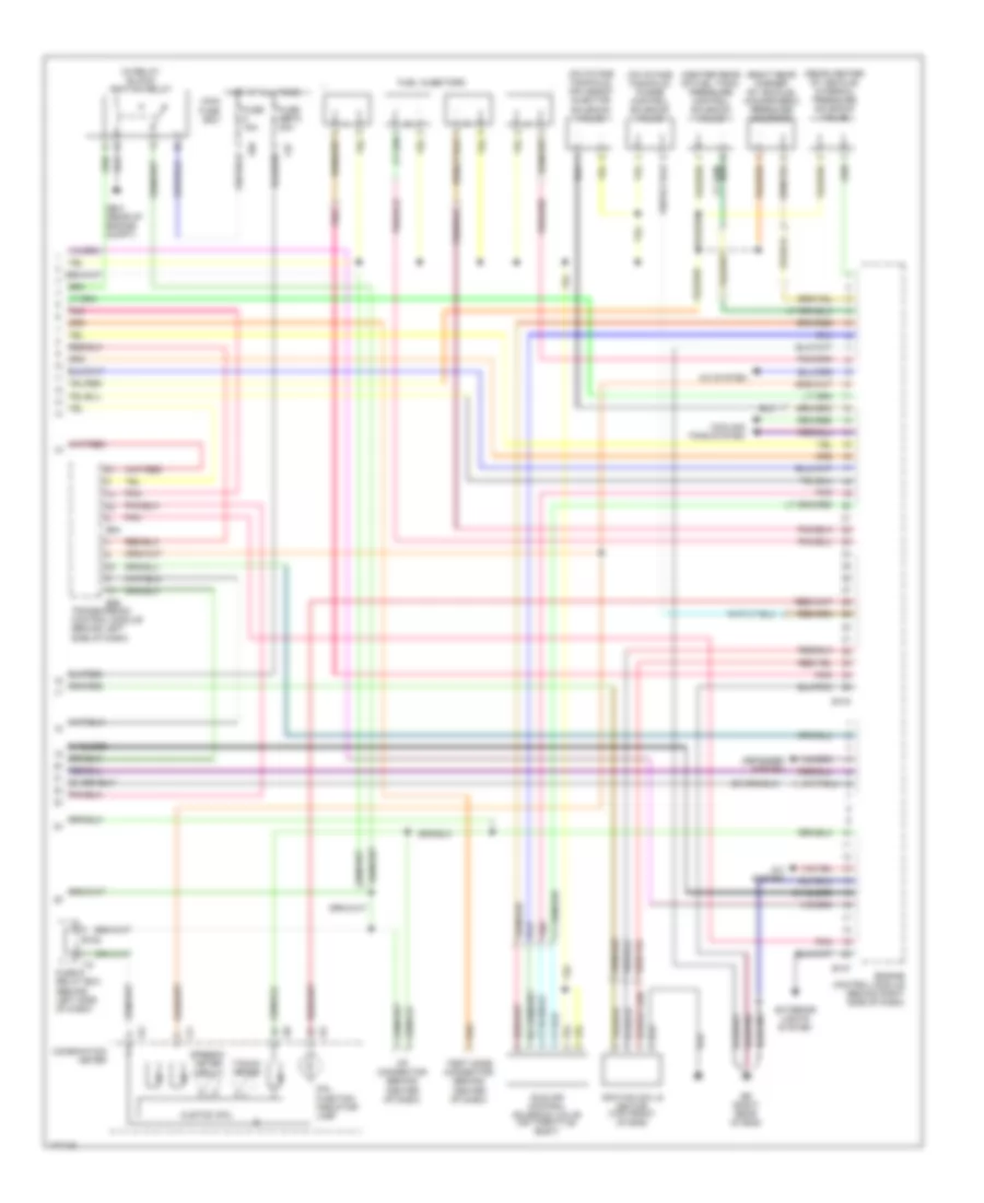 2 5L Engine Performance Wiring Diagram 3 of 3 for Subaru Baja 2003