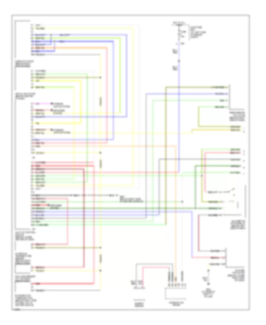 Automatic A C Wiring Diagram 1 of 2 for Subaru Forester X 2003