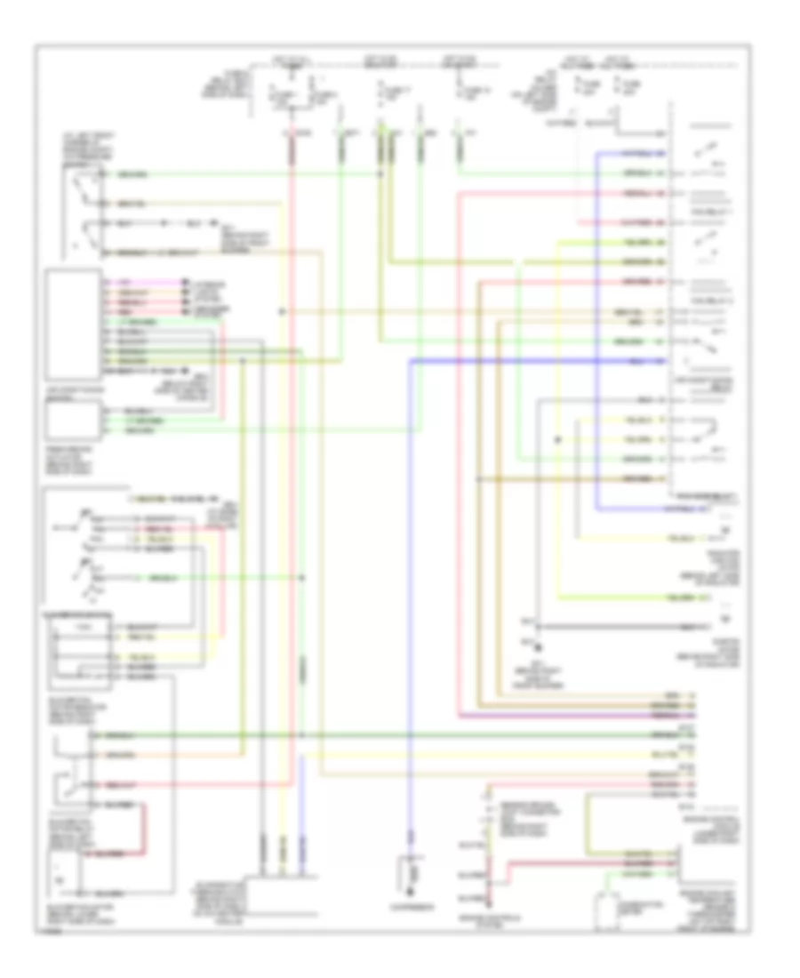 Manual AC Wiring Diagram for Subaru Forester X 2003