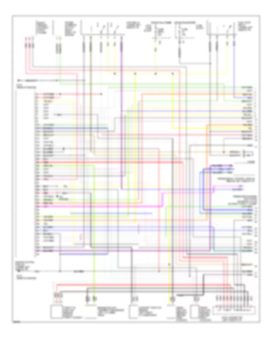 3 3L Engine Performance Wiring Diagrams 1 of 3 for Subaru SVX L 1996