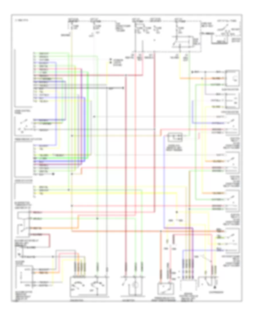 A C Wiring Diagram for Subaru Legacy Brighton 1995