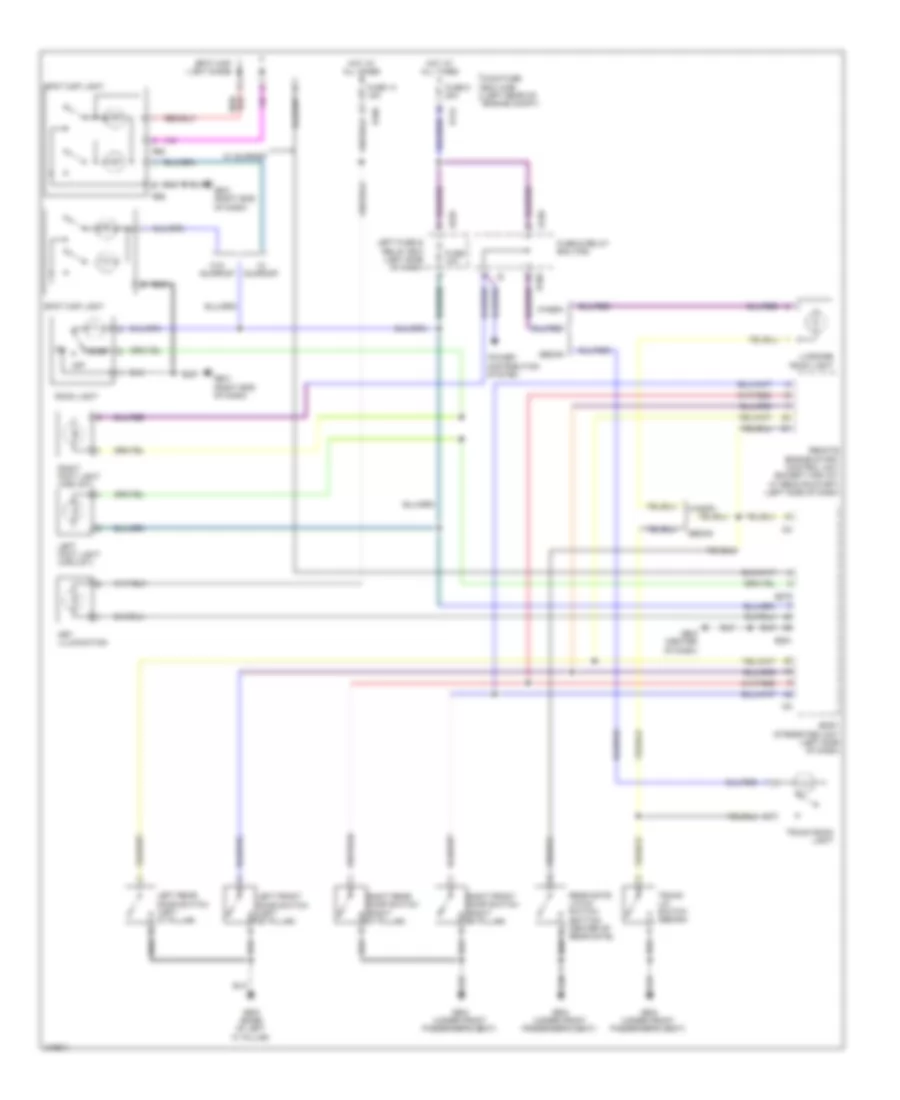 Courtesy Lamps Wiring Diagram for Subaru Impreza 2 5i 2010