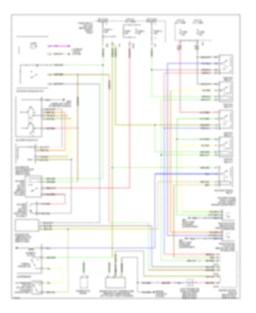 2 0L Manual A C Wiring Diagram for Subaru Impreza RS 2003