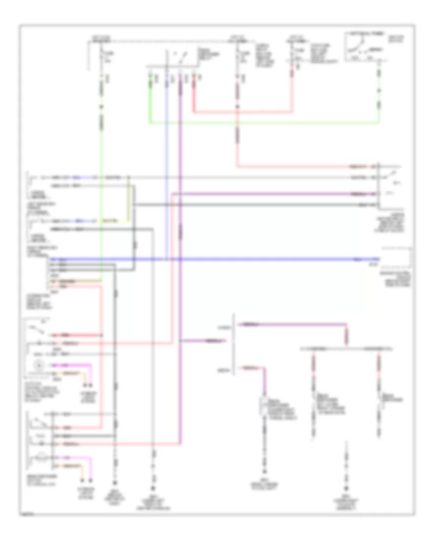 Rear Defogger Wiring Diagram for Subaru Impreza WRX TR 2007