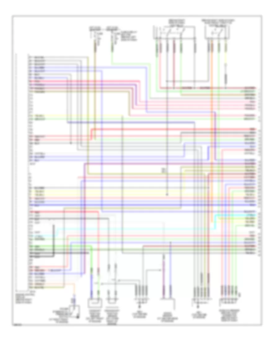 2 5L Engine Performance Wiring Diagram 1 of 4 for Subaru Impreza WRX TR 2007