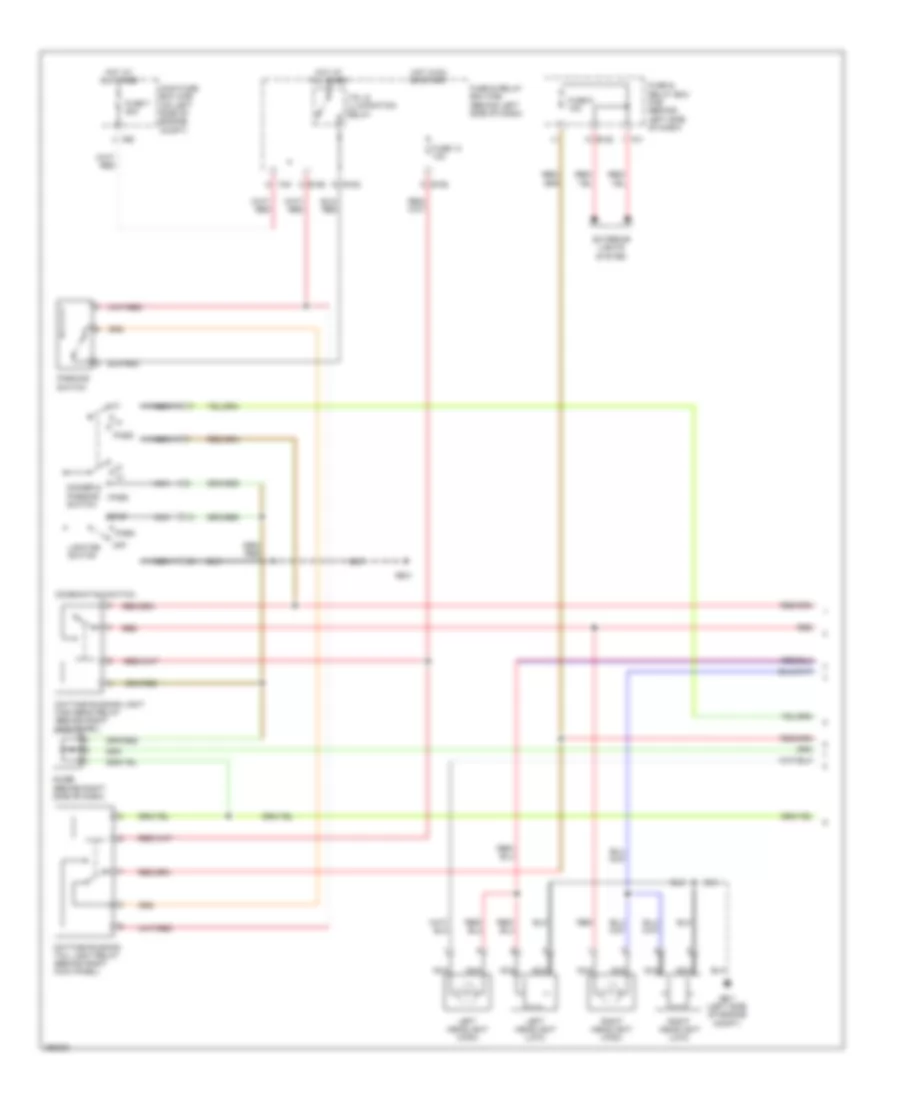 Headlights Wiring Diagram with High Intensity Discharge 1 of 2 for Subaru Impreza WRX TR 2007