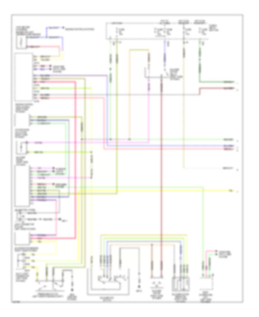 Manual AC Wiring Diagram (1 of 2) for Subaru Impreza 2.5i Premium 2010