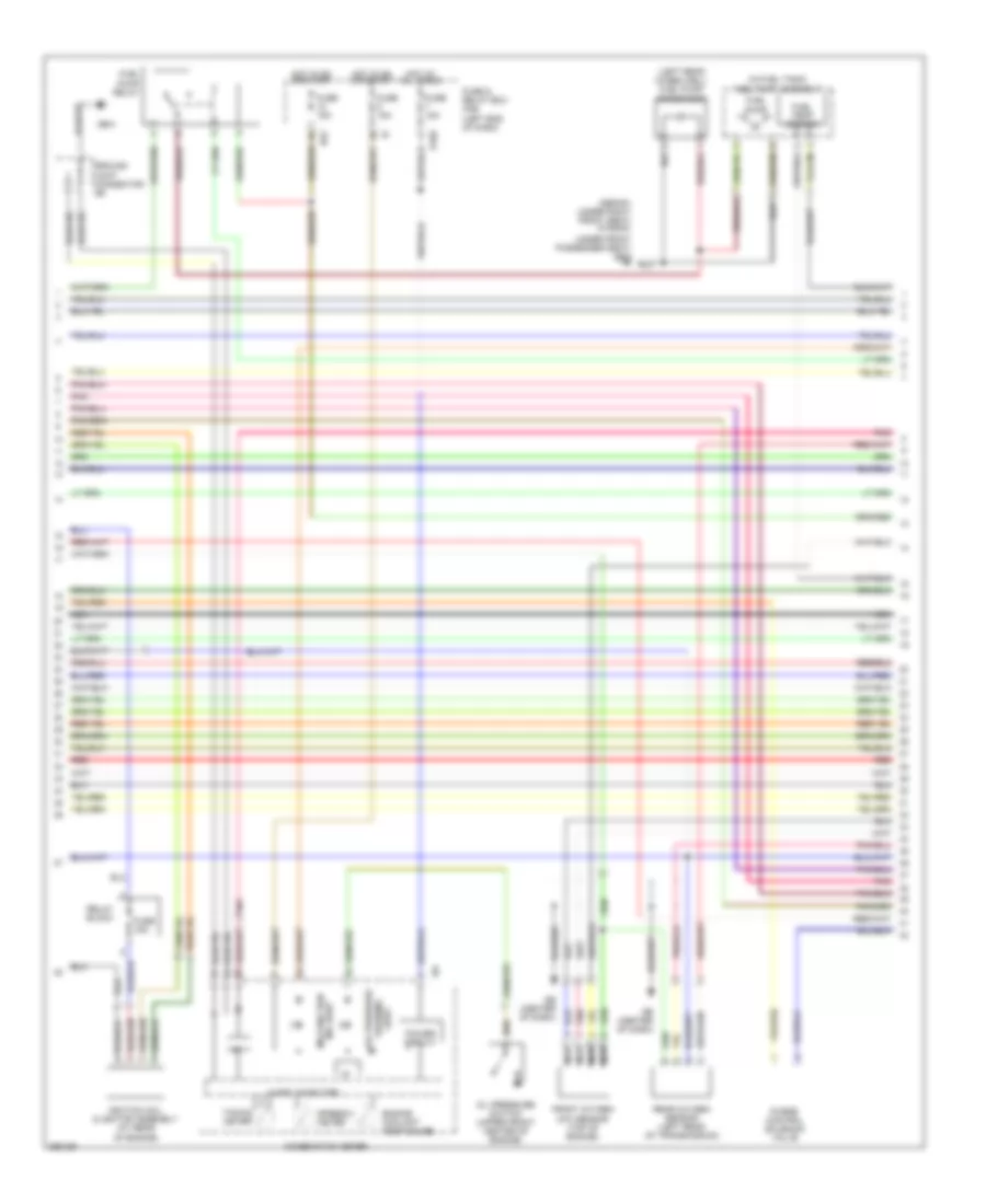 2 5L Engine Performance Wiring Diagram 2 of 4 for Subaru Legacy GT Limited 2007