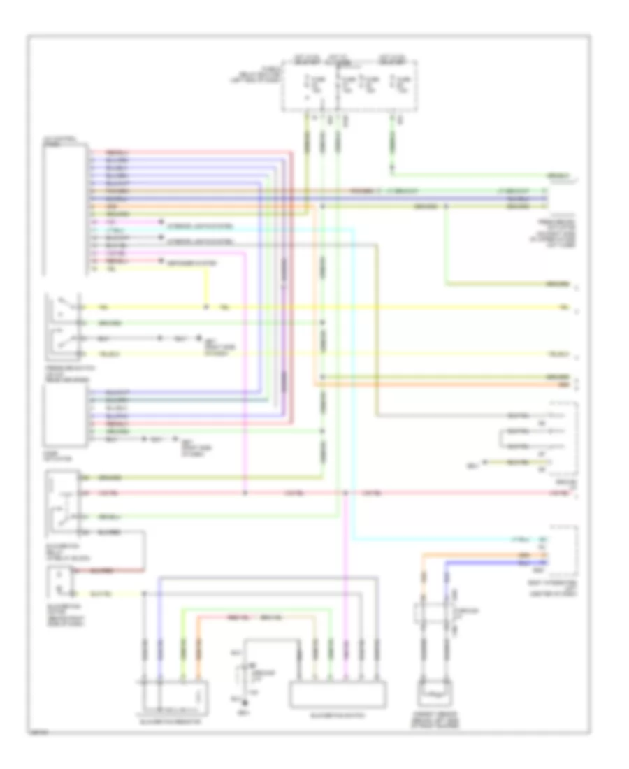 Manual A C Wiring Diagram 1 of 2 for Subaru Legacy GT spec B 2007
