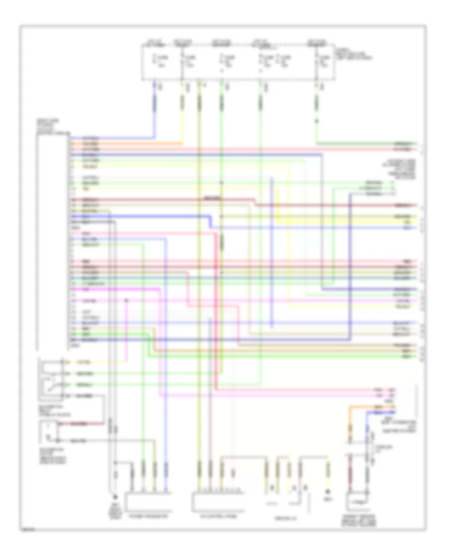 Automatic A C Wiring Diagram 1 of 3 for Subaru Legacy i 2007