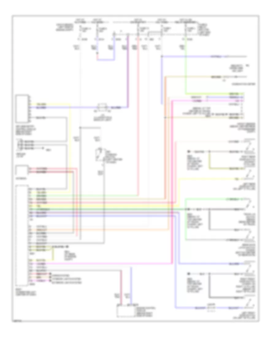 Anti theft Wiring Diagram for Subaru Legacy i 2007