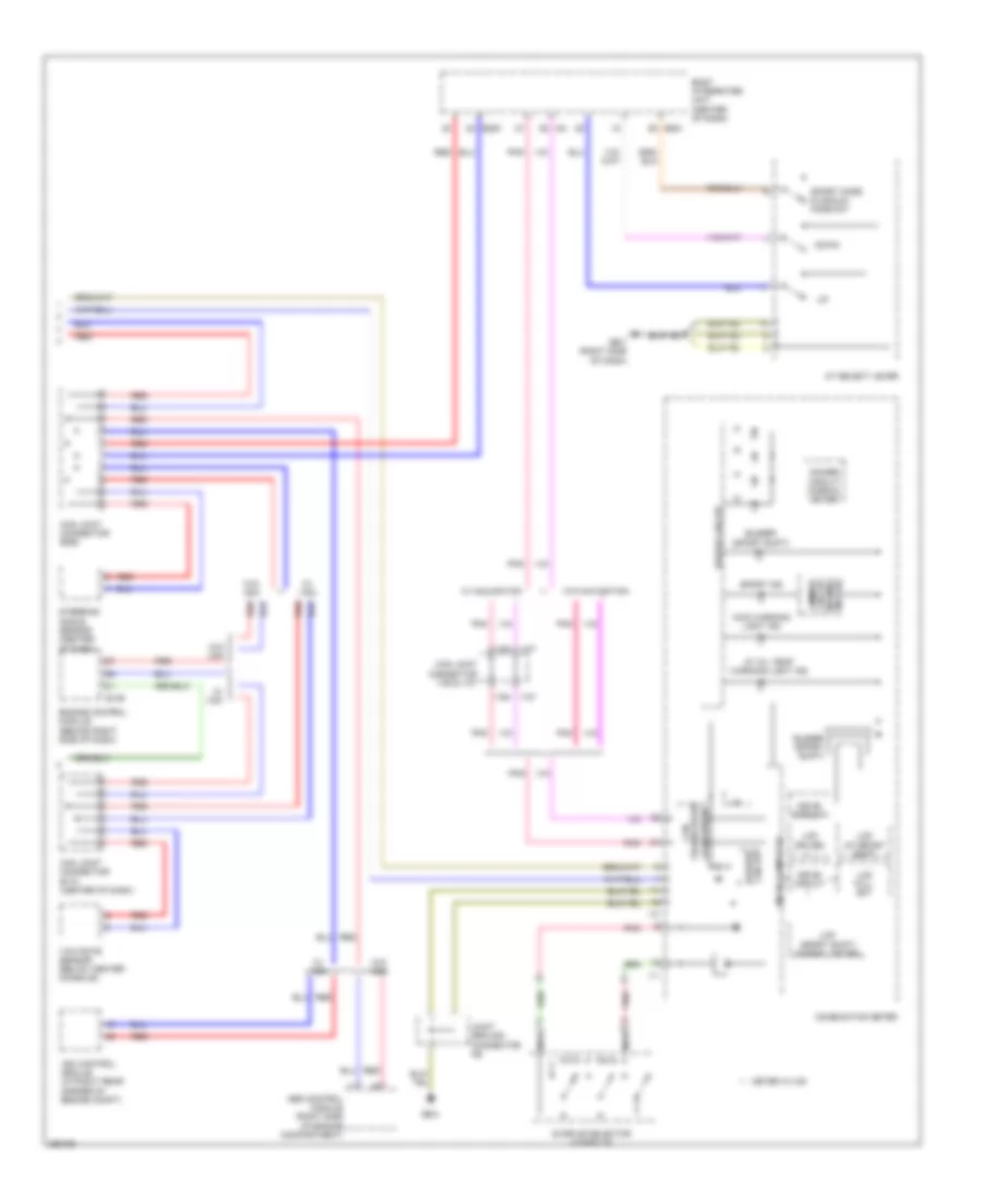 Transmission Wiring Diagram, 5 Speed AT (2 of 2) for Subaru Legacy Limited 2007