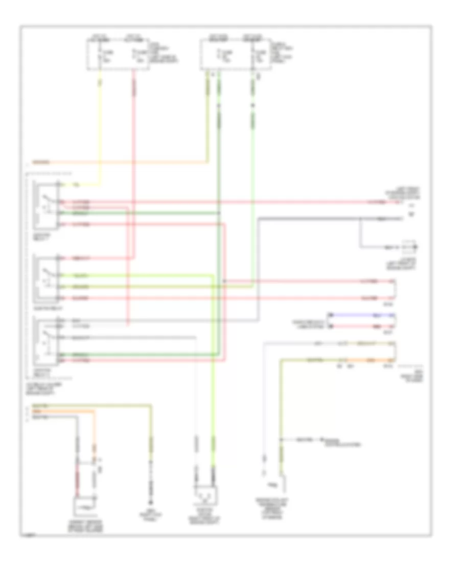 2.5L, Manual AC Wiring Diagram (3 of 3) for Subaru Legacy 2013