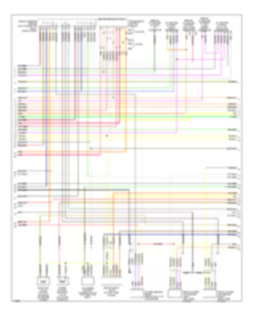 3 0L Engine Performance Wiring Diagrams 3 of 4 for Subaru Outback VDC 2001