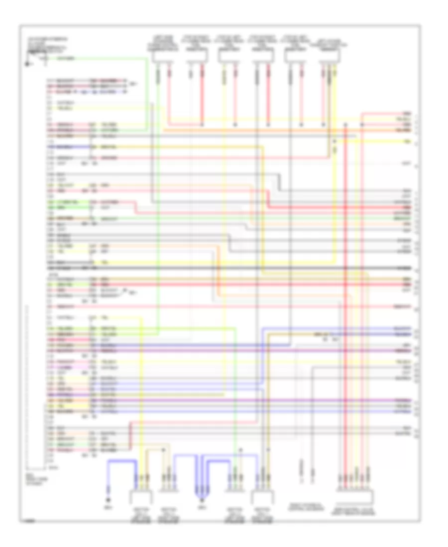 2 5L Engine Performance Wiring Diagram 1 of 5 for Subaru Legacy Limited 2013