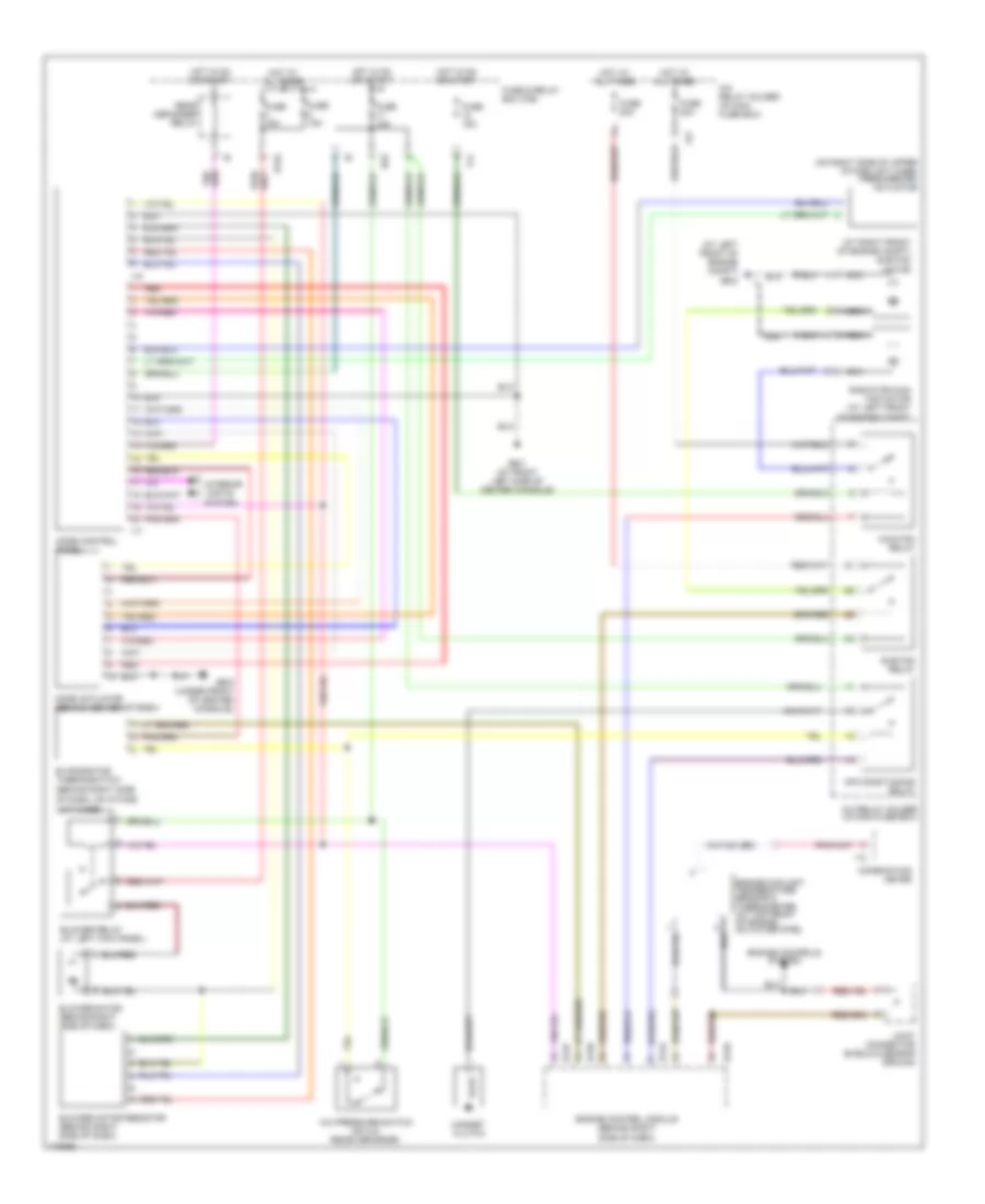 2 5L Manual A C Wiring Diagram for Subaru Outback L L Bean Edition 2003