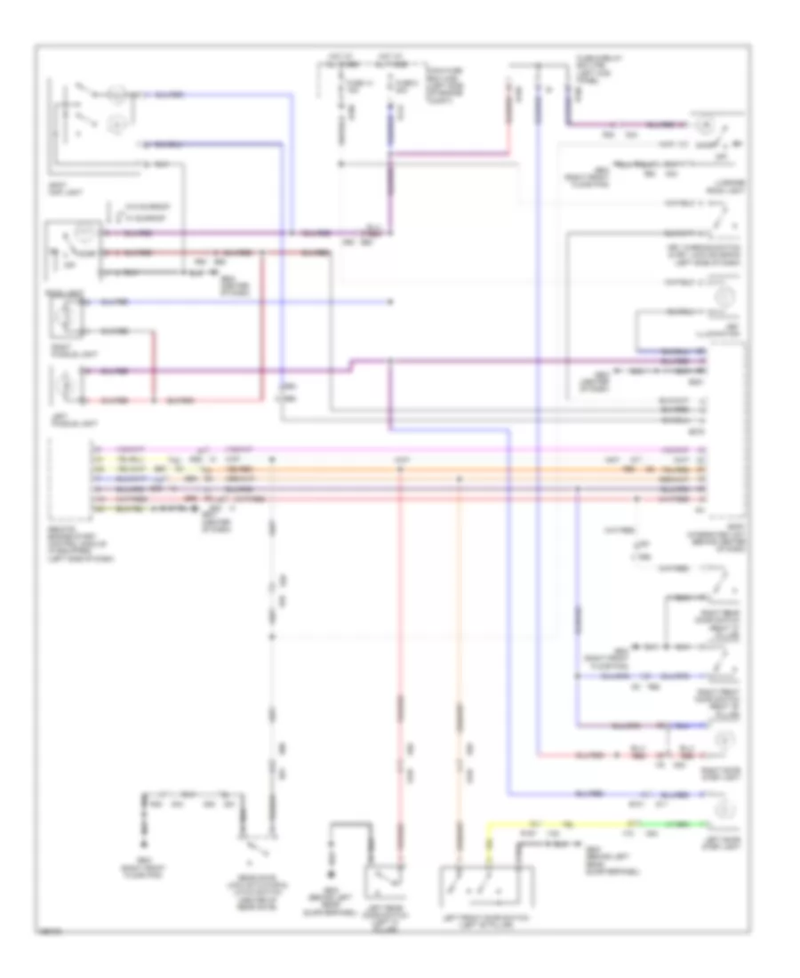 Courtesy Lamps Wiring Diagram for Subaru Forester X 2011