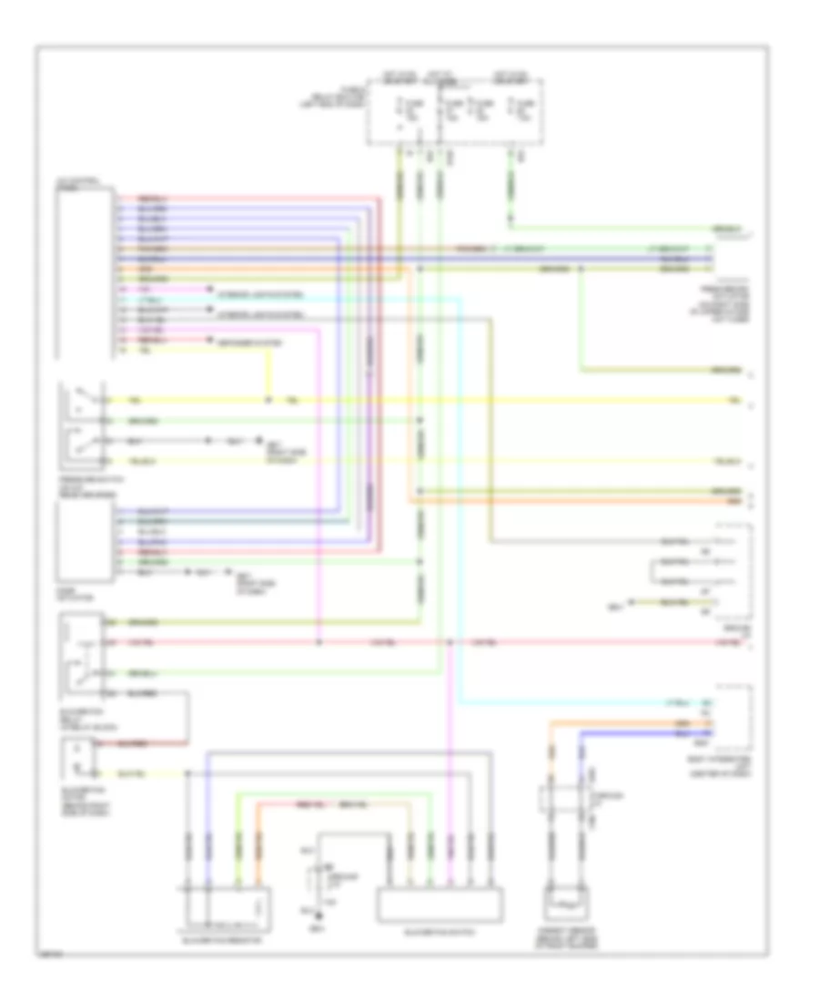 Manual A C Wiring Diagram 1 of 2 for Subaru Outback Limited 2007