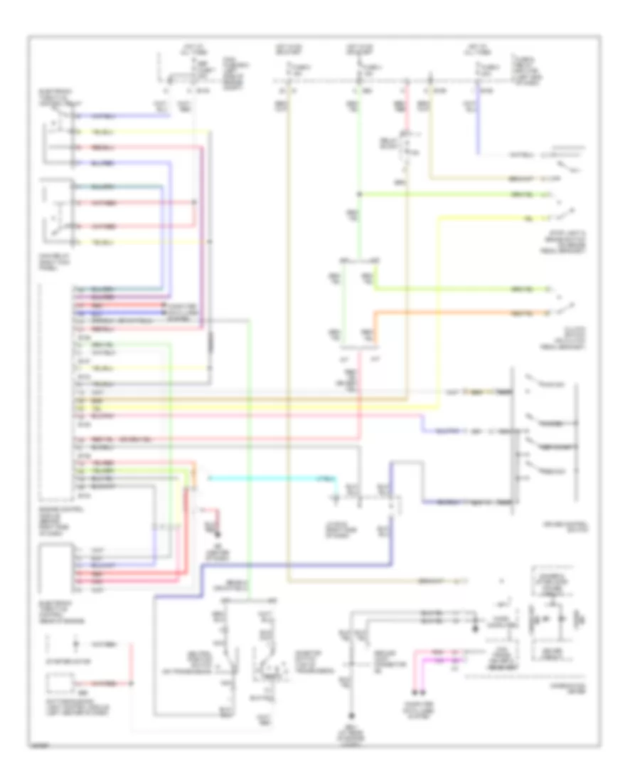 2 5L Cruise Control Wiring Diagram for Subaru Outback Limited 2007