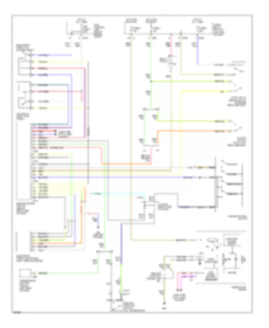 3 0L Cruise Control Wiring Diagram for Subaru Outback Limited 2007
