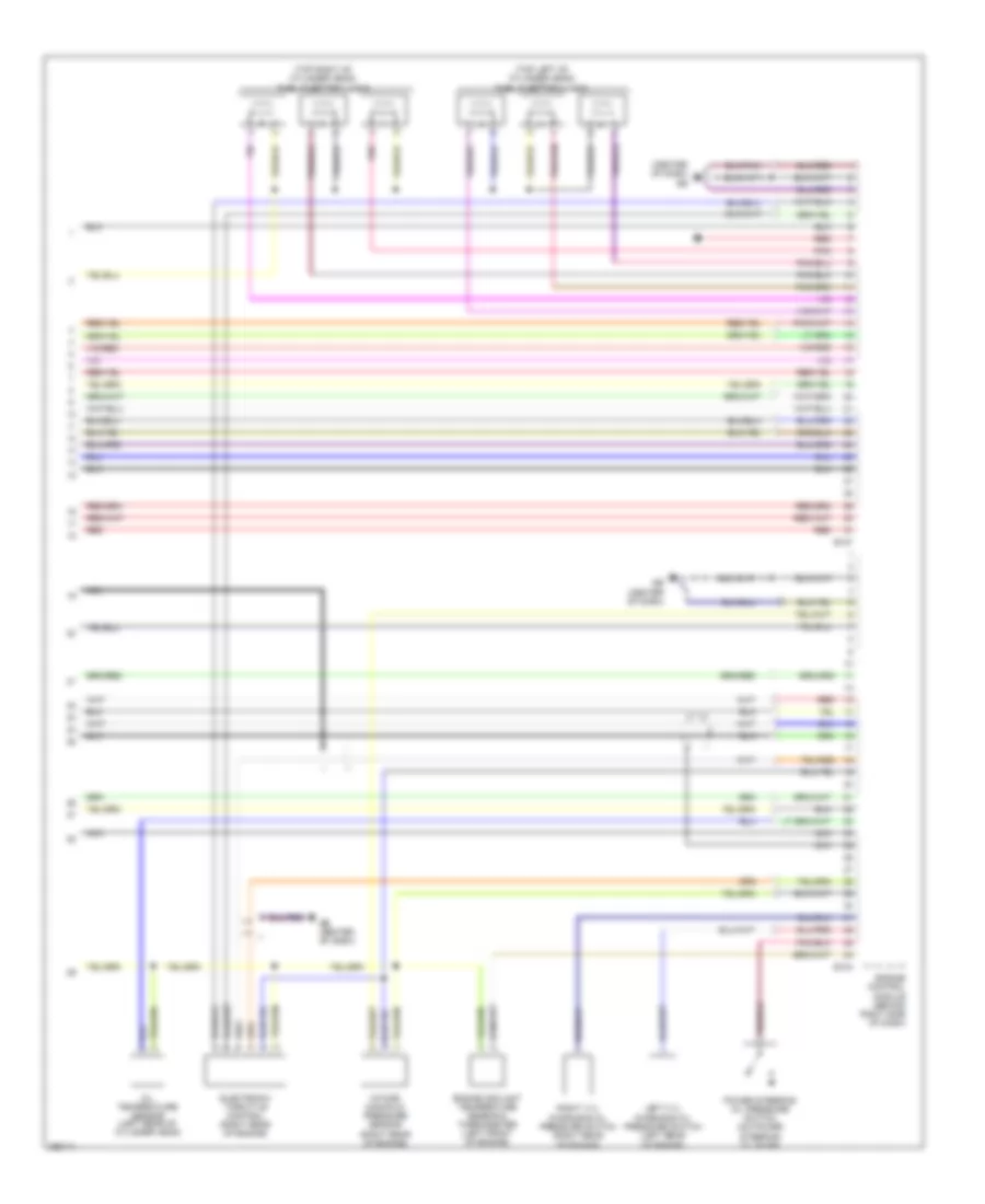 3.0L, Engine Performance Wiring Diagram (5 of 5) for Subaru Outback Limited 2007
