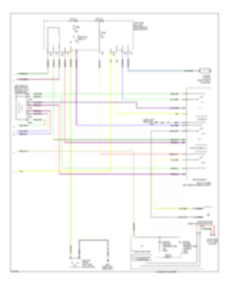 Manual A C Wiring Diagram 2 of 2 for Subaru Impreza WRX 2010