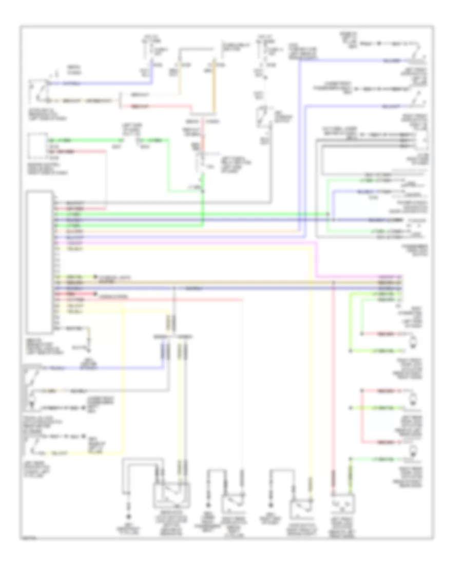 Remote Starting Wiring Diagram for Subaru Impreza WRX 2010