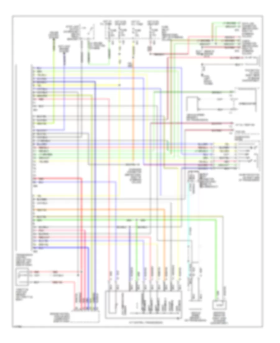 A T Wiring Diagram for Subaru Legacy Outback 1997