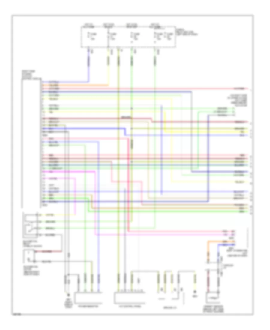 3 0L Automatic A C Wiring Diagram 1 of 3 for Subaru Outback XT Limited 2007