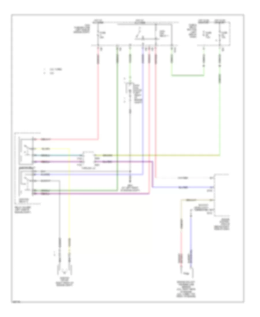 2 5L Cooling Fan Wiring Diagram for Subaru Outback XT Limited 2007