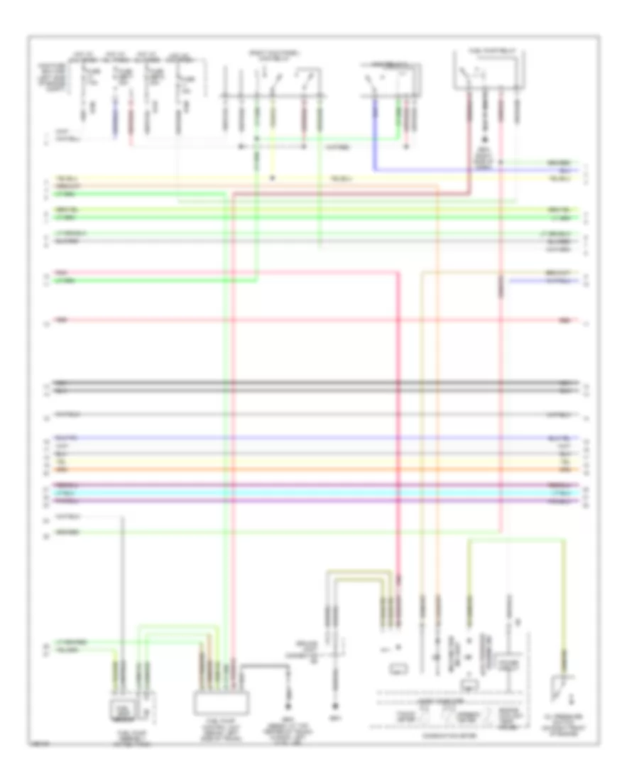 3 0L Engine Performance Wiring Diagram 2 of 5 for Subaru Outback XT Limited 2007