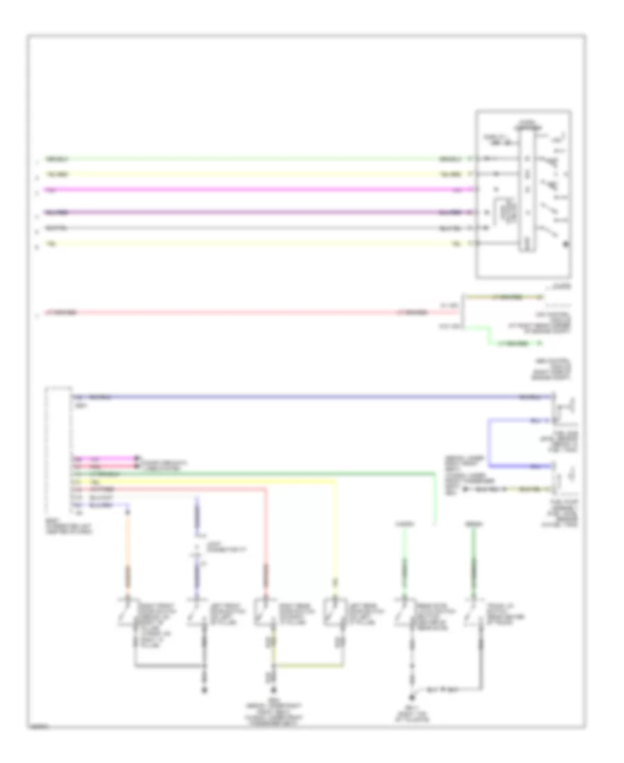 Instrument Cluster Wiring Diagram without Multi Meter 2 of 2 for Subaru Outback XT Limited 2007