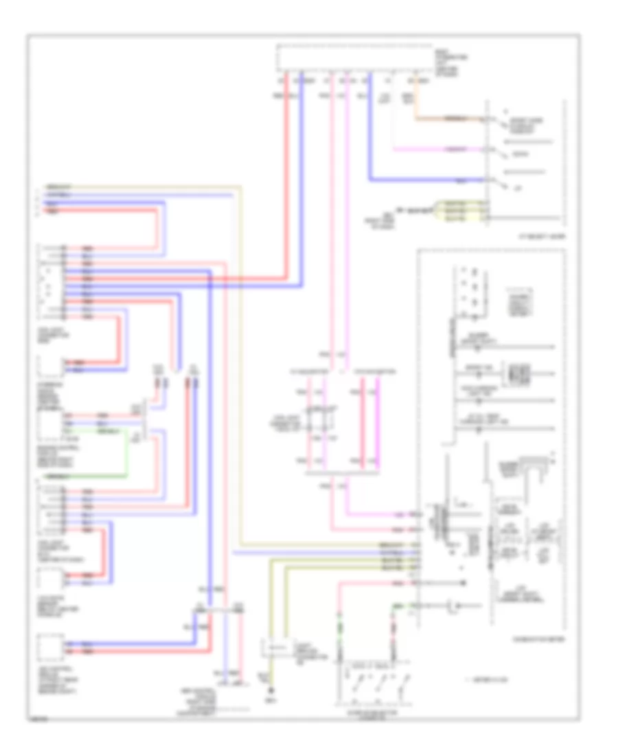 Transmission Wiring Diagram 5 Speed A T 2 of 2 for Subaru Outback XT Limited 2007