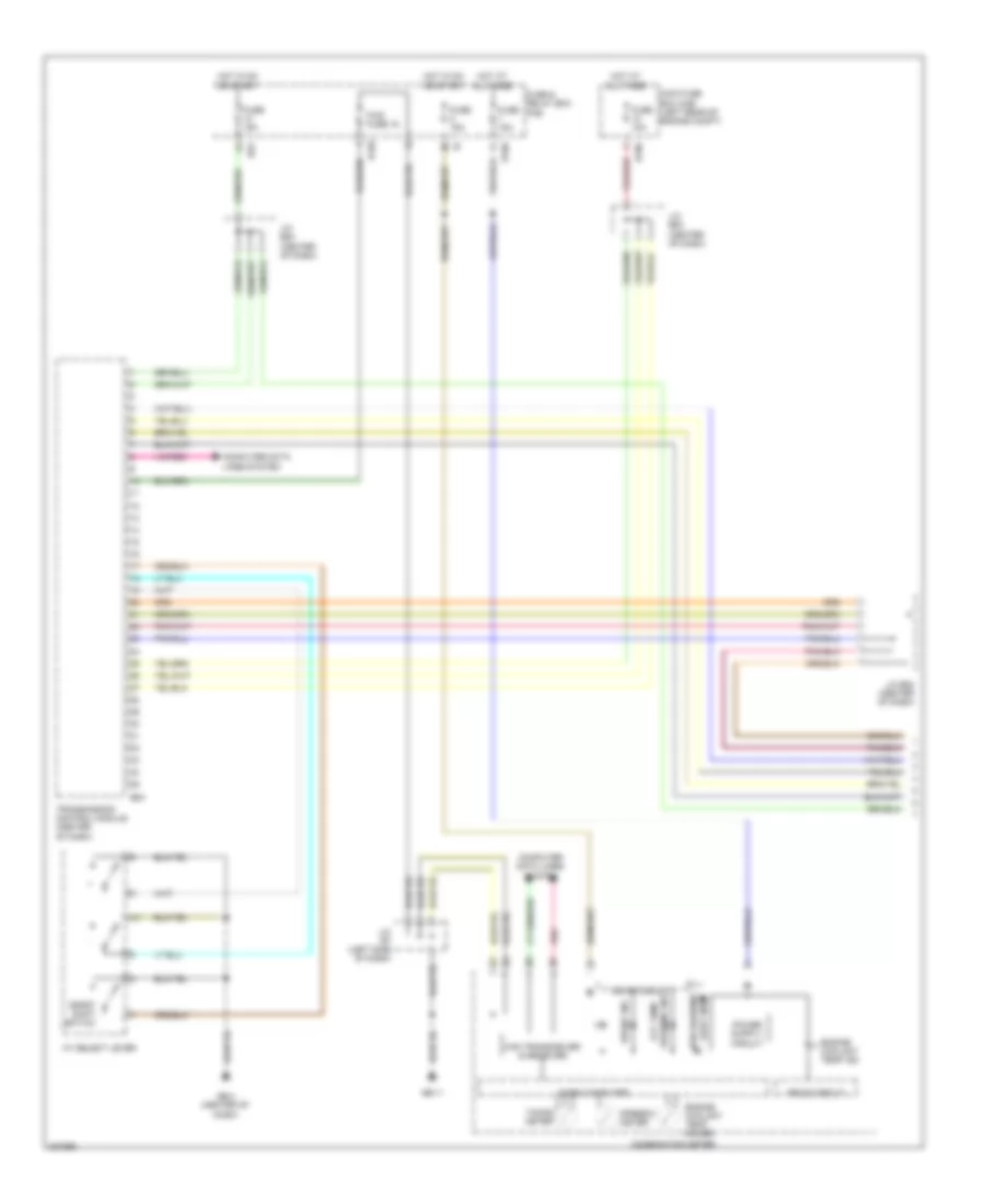 A T Wiring Diagram 1 of 2 for Subaru Impreza WRX Limited 2010