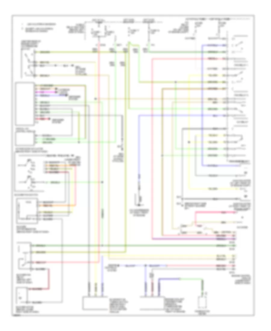 Manual AC Wiring Diagram for Subaru Forester X 2008
