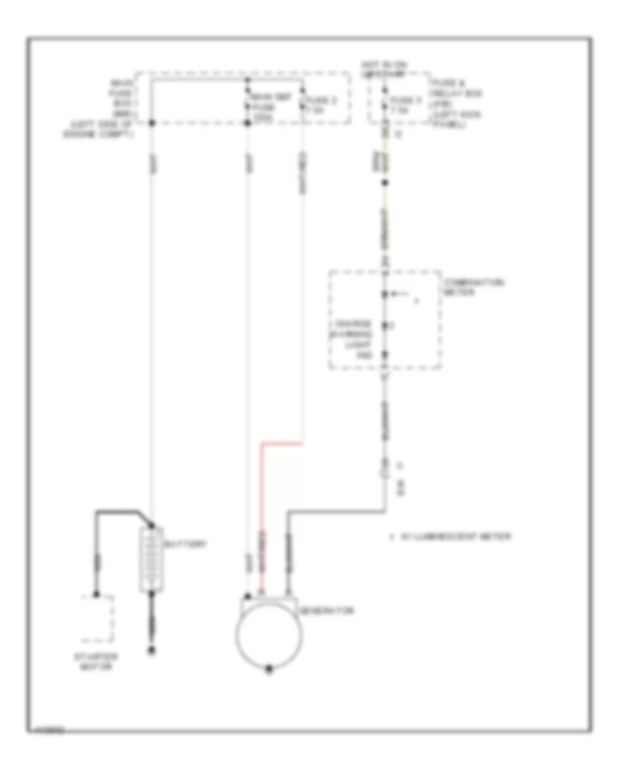 2 5L Charging Wiring Diagram for Subaru Legacy Sport 2013