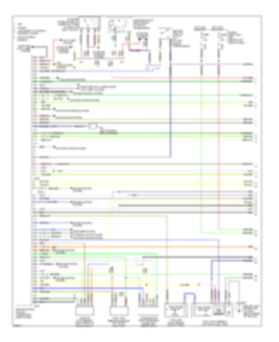 2 5L Engine Performance Wiring Diagram 1 of 4 for Subaru Forester X L L Bean Edition 2008