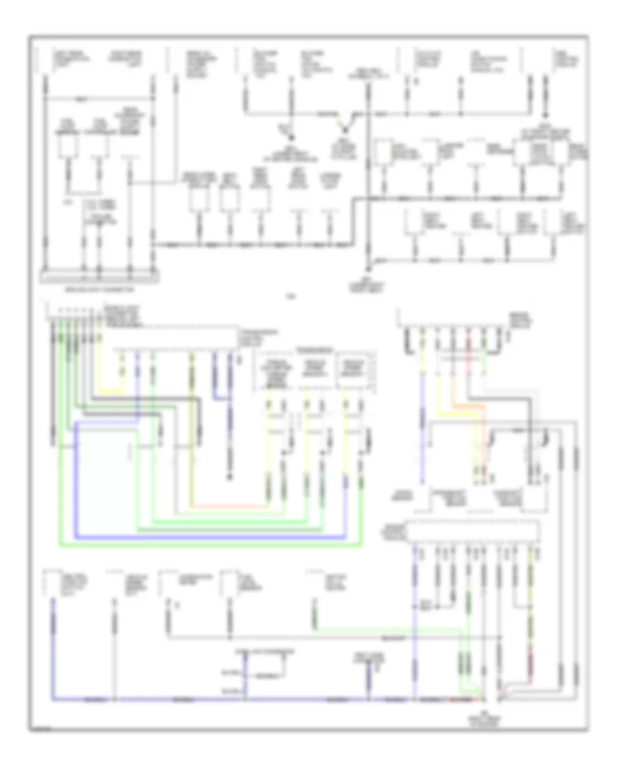 Ground Distribution Wiring Diagram (2 of 3) for Subaru Forester X 2004