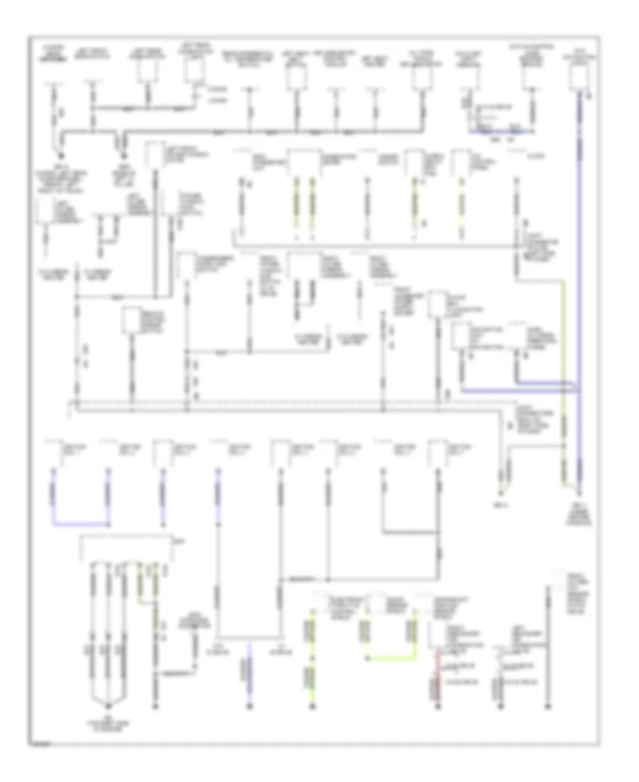 Ground Distribution Wiring Diagram, WRX STI (2 of 2) for Subaru Impreza 2.5i 2011