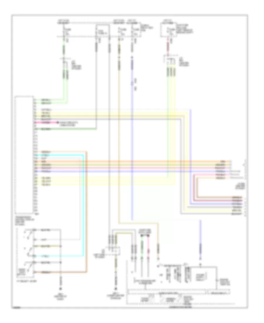 A T Wiring Diagram 1 of 2 for Subaru Impreza 2 5i 2011
