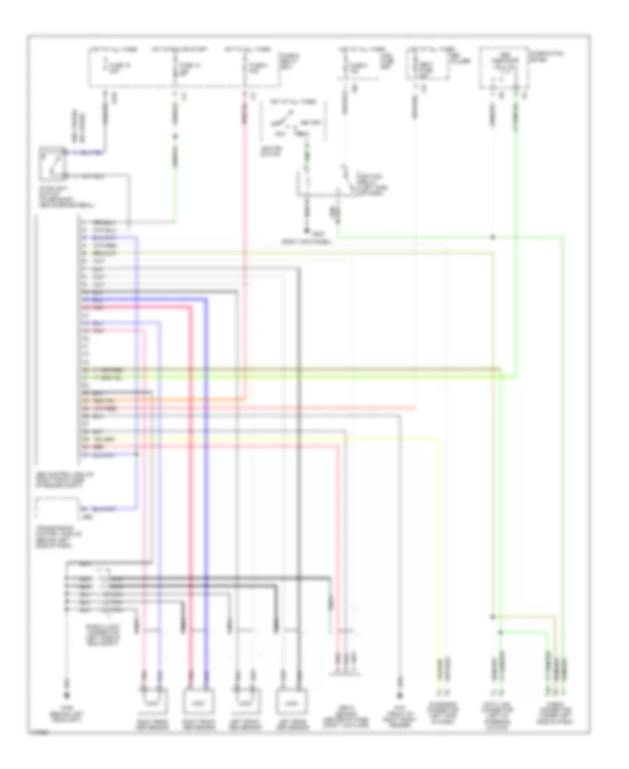 Anti lock Brake Wiring Diagrams for Subaru Forester 1998