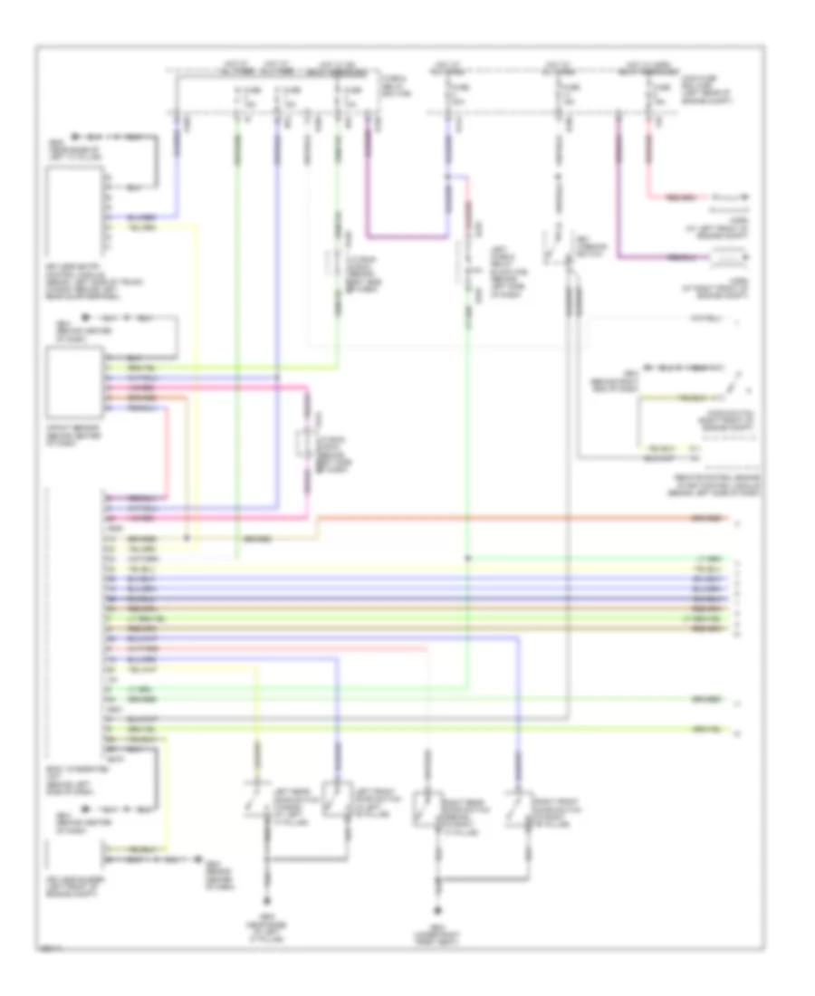 Forced Entry Wiring Diagram 1 of 2 for Subaru Impreza Outback Sport 2008