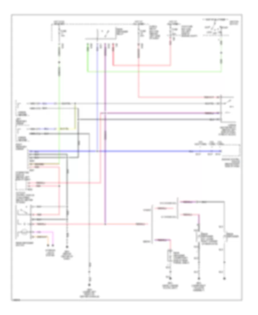 Rear Defogger Wiring Diagram for Subaru Impreza RS 2004