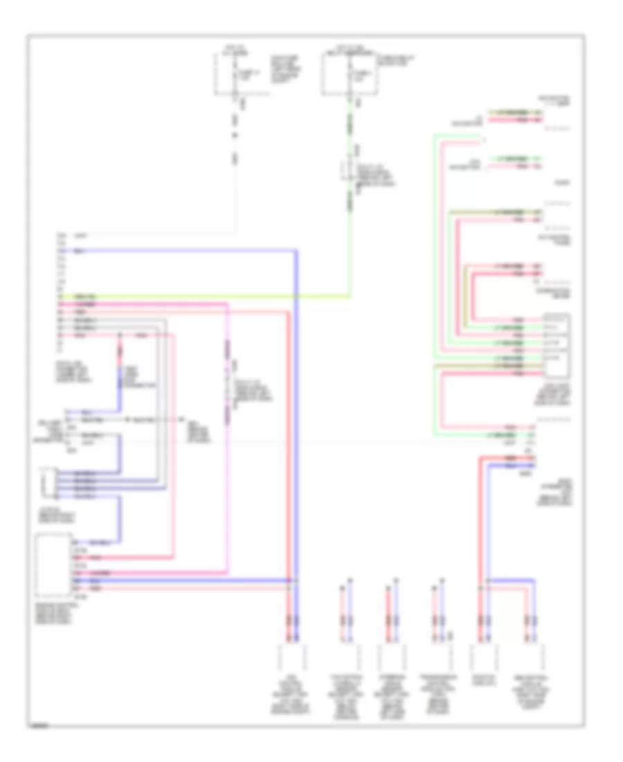 Computer Data Lines Wiring Diagram for Subaru Impreza WRX 2008