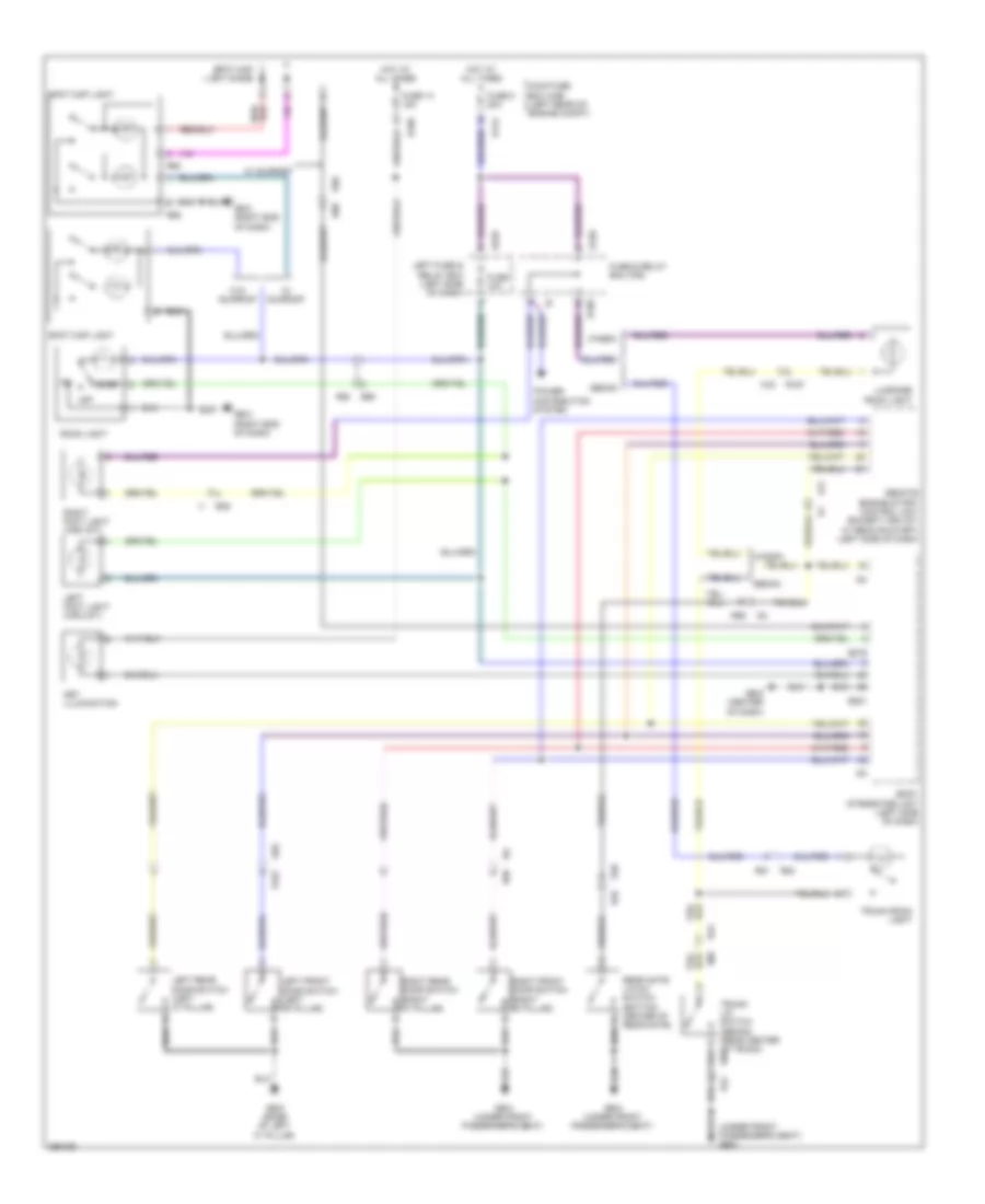 Courtesy Lamps Wiring Diagram for Subaru Impreza WRX Limited 2011