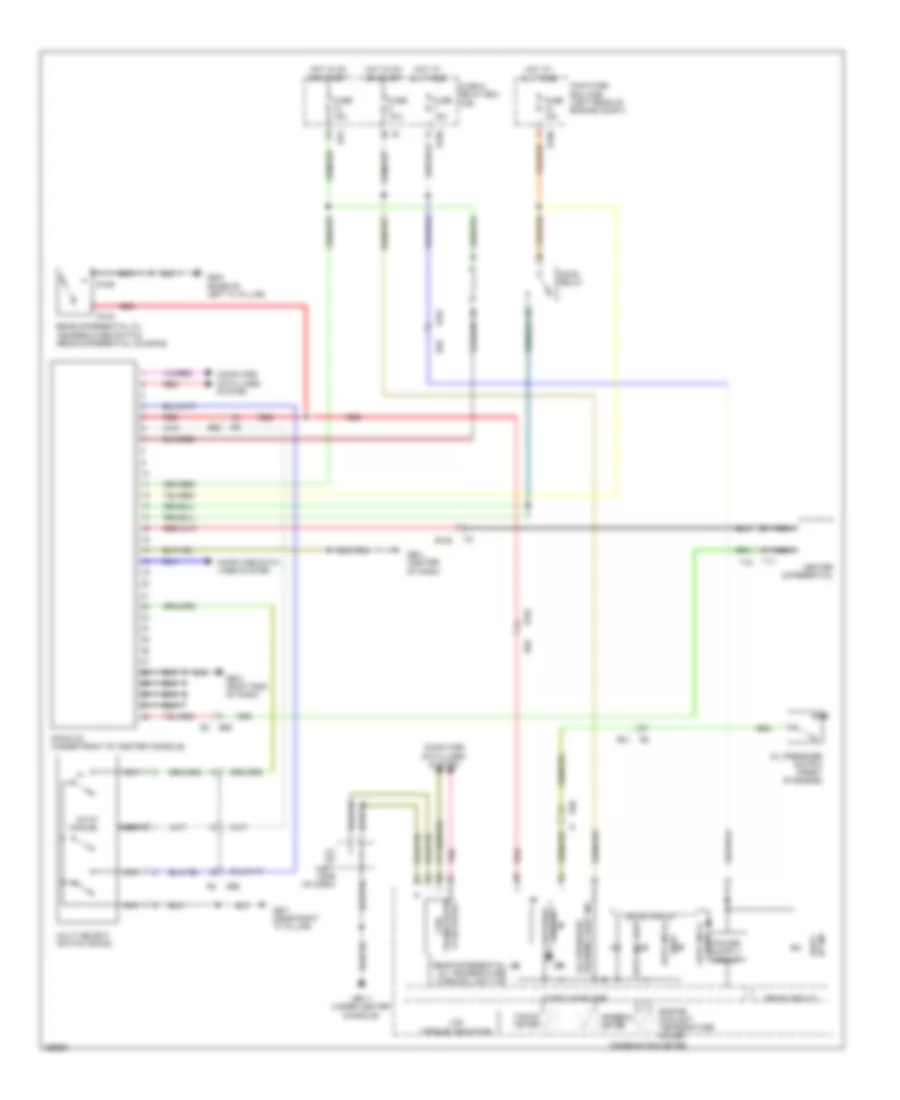 Center Differential Lock Wiring Diagram for Subaru Impreza WRX Limited 2011