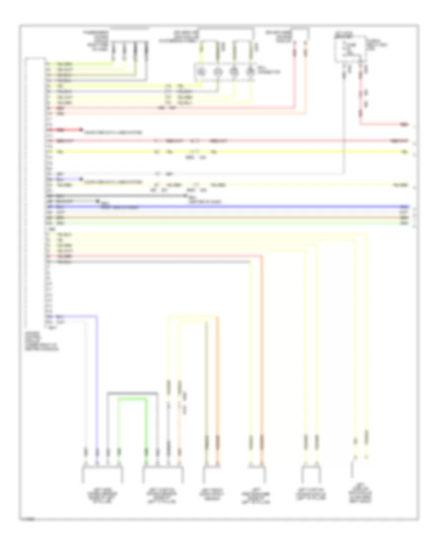 Supplemental Restraints Wiring Diagram 1 of 3 for Subaru XV Crosstrek Limited 2013
