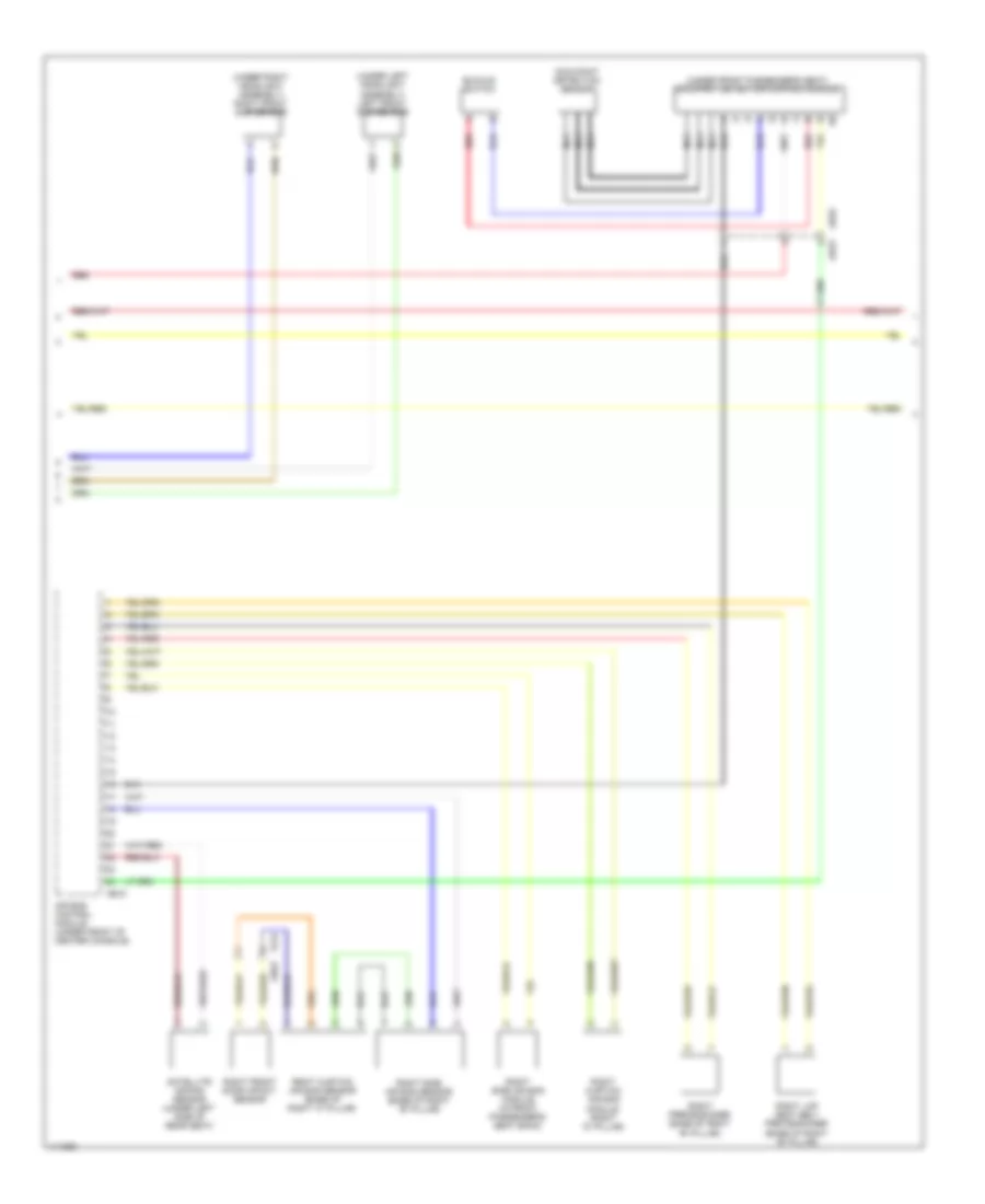Supplemental Restraints Wiring Diagram 2 of 3 for Subaru XV Crosstrek Limited 2013